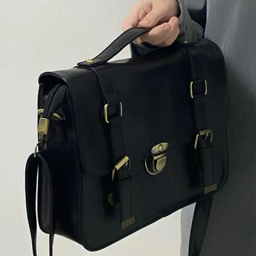Qfdian Japanese Students Vintage Women Handbags Crossbody Streetwear Preppy Y2k Fashion Messenger Bag Trendy All Match Casual Backpacks